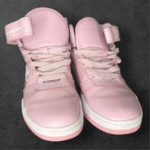 Champion Womens Size 8 Arena Power Hi Pink High Top Sneakers
